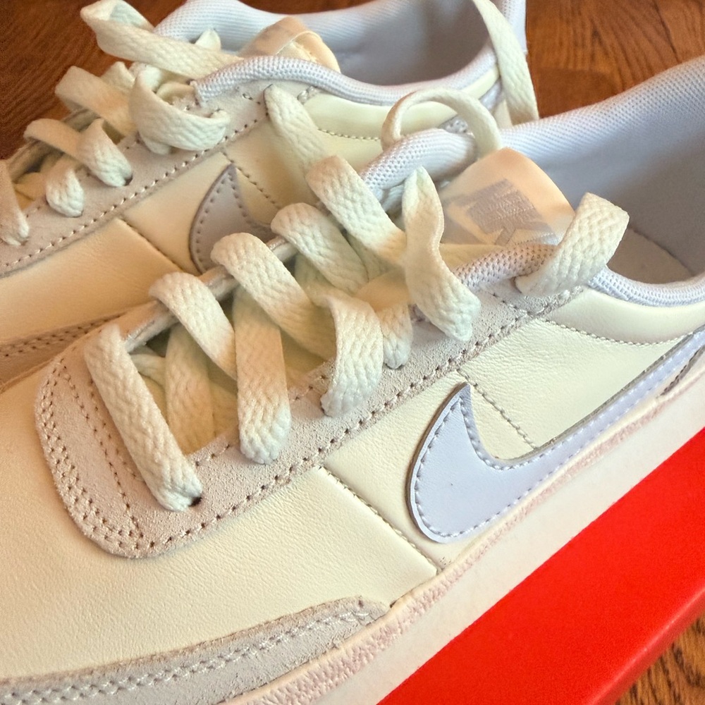 Nike Kids Low-Top Sneakers White Cream - Picture 3 of 5